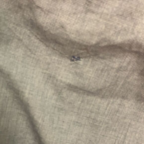 Mac Jeans Lenny Gray Blue Slim Fit Flat Front Chino Style Jeans Size 33/34 - Picture 10 of 15